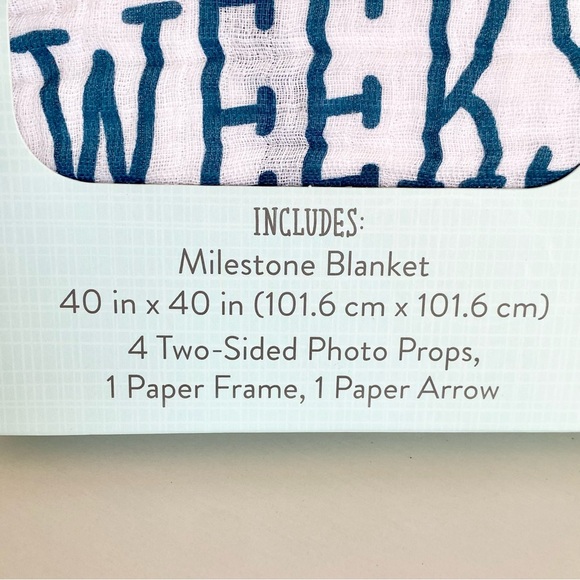Baby Milestone Blanket & Photo Props Brand New - Picture 2 of 5